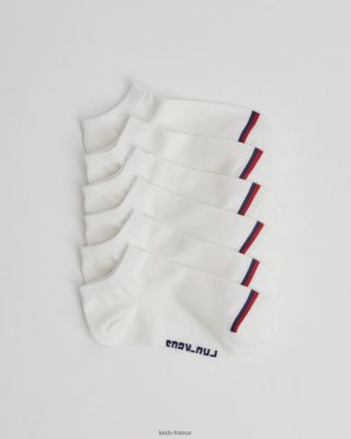 Keds 6 paires de chaussettes basses blanc |   Keds France B2XZ0X253 grand enfant