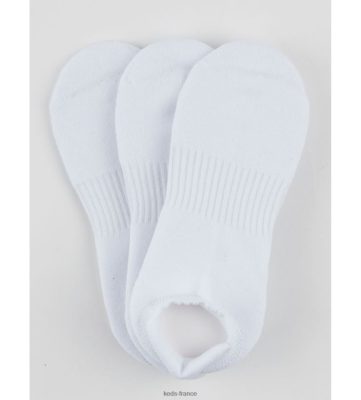 Keds Lot de 3 paires de chaussettes basses rembourrées blanc |   Keds France B2XZ0X219 femmes