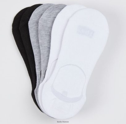 Keds Lot de 6 paires de chaussettes pour baskets classiques cul gris |   Keds Paris B2XZ0X216 femmes