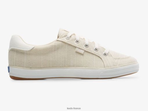 Keds baskets Center III à rayures flammées rayure beige |   Keds Shoes France B2XZ0X155 femmes