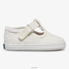 Keds champion embout en T oeillet blanc |   Keds Paris B2XZ0X248 petit enfant