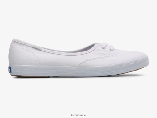 Keds la mini sneaker à enfiler en toile blanc |   Keds France B2XZ0X5 femmes