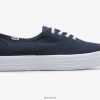 Keds la sneaker en toile à plateforme marine |   Chaussures Keds B2XZ0X88 femmes
