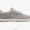 Keds sneaker center iii en chambray gris |   Keds Shoes France B2XZ0X163 femmes