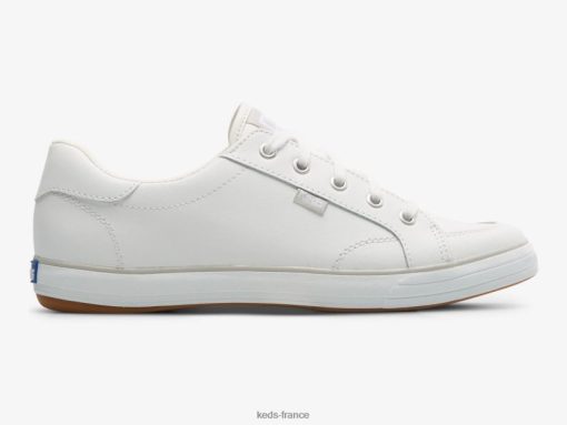 Keds sneaker center iii en cuir blanc |   Keds Shoes France B2XZ0X83 femmes