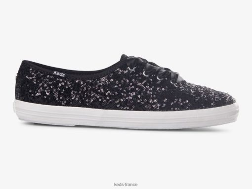 Keds sneaker de célébration à paillettes Champion noir |   Keds Shoes France B2XZ0X187 femmes