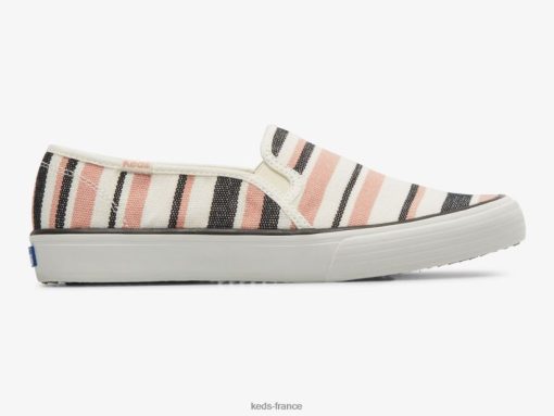 Keds sneaker à enfiler écologique à deux étages noir multicolore |   Keds Paris B2XZ0X14 femmes