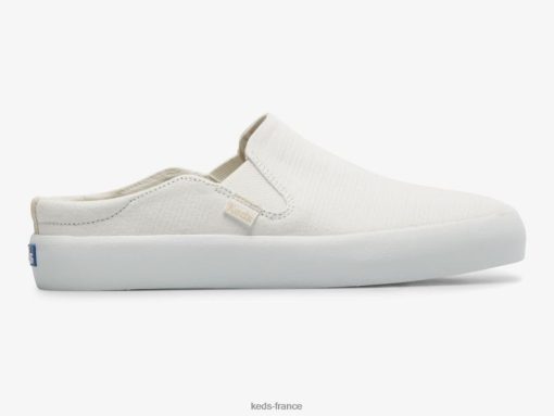 Keds sneaker à enfiler en crêpe mule kickback Blanc comme neige |   Keds Shoes France B2XZ0X51 femmes
