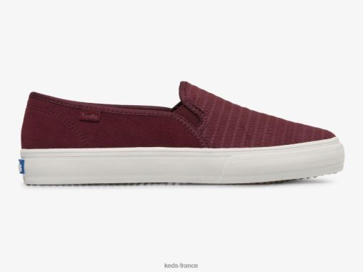 Keds sneaker à enfiler en daim gaufré à deux étages figue |   Keds Shoes France B2XZ0X75 femmes