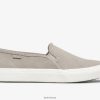 Keds sneaker à enfiler en daim perf à deux étages gris |   Chaussures Keds B2XZ0X44 femmes