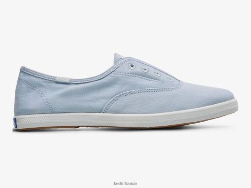 Keds sneaker à enfiler en sergé lavable chillax bleu clair |   Chaussures Keds B2XZ0X60 femmes
