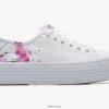 Keds sneaker à fleurs picturales en toile triple up blanc rose |   Keds France B2XZ0X161 femmes