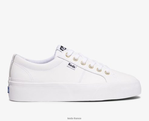 Keds sneaker jump kick duo en cuir blanc |   Keds France B2XZ0X85 femmes