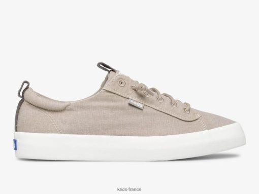 Keds sneaker lavable en toile kickback gris |   Keds Paris B2XZ0X34 femmes