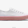 Keds sneaker triple kick en toile de jute avec renforts blanc rose fluo |   Keds Shoes France B2XZ0X167 femmes