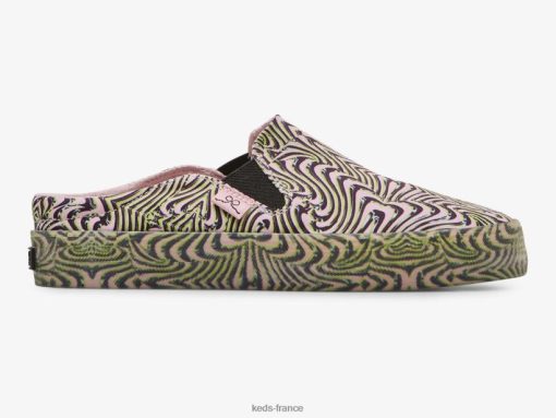 Keds x Maisie Wilen sneaker à enfiler mule kickback rose |   Keds Paris B2XZ0X58 femmes