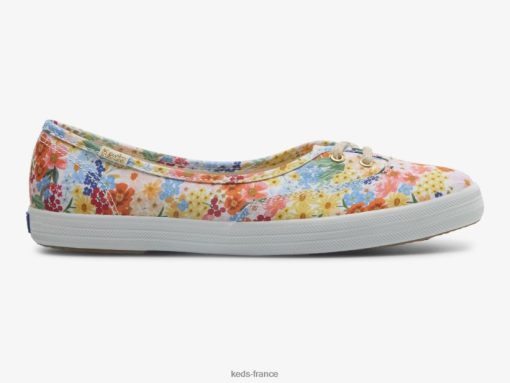 Keds x Rifle Paper Co. la sneaker à enfiler mini margaux blanc multicolore |   Keds Shoes France B2XZ0X19 femmes